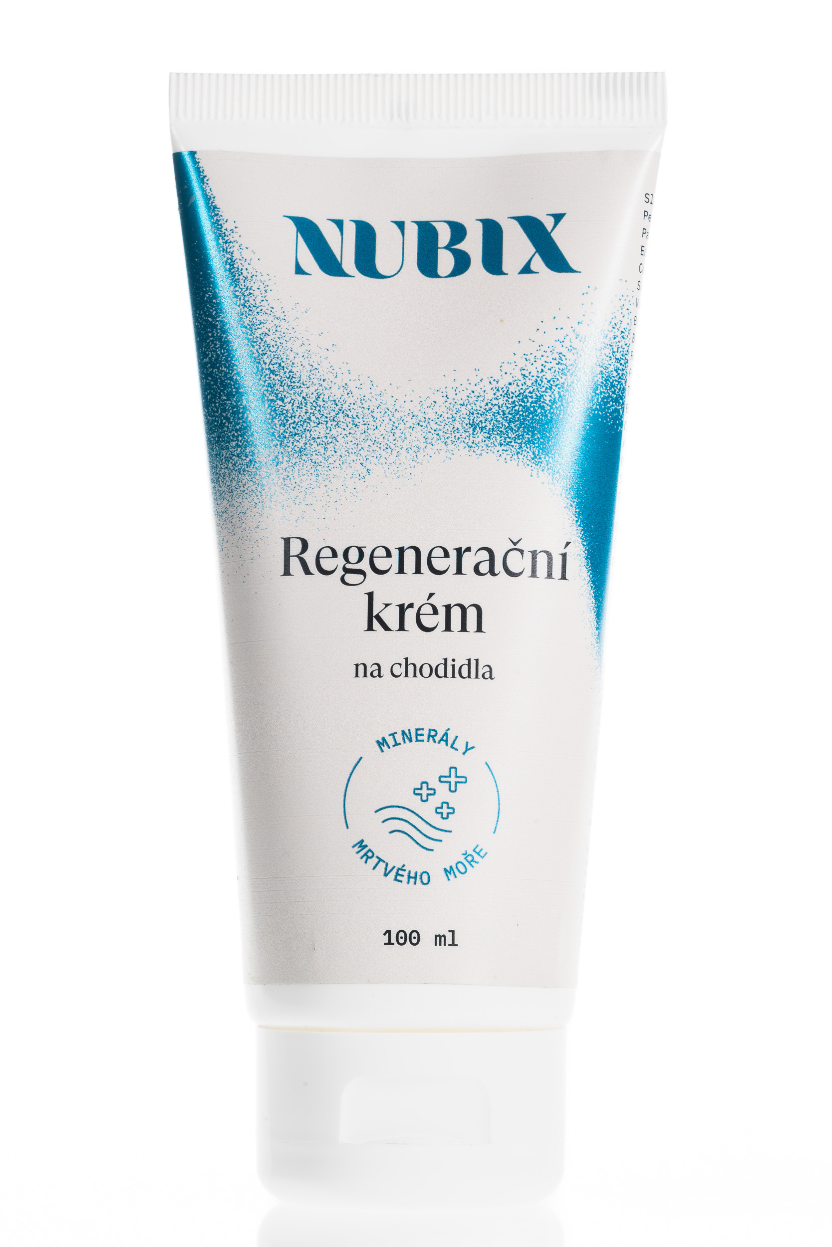 Balení Nubix regeneračního krému na chodidla